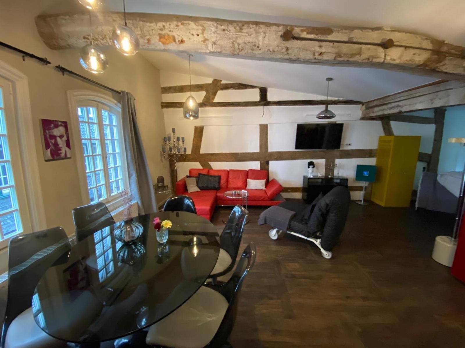 Manoir -1654- Historisch Schlafen In Monschaus Altstadt 客房 照片